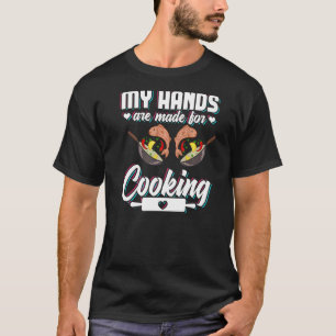 Camiseta Cozinhar de culinária Cozinha cozinheira cozinheir