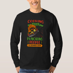 Camiseta Cozinhar de culinária Cozinha cozinheira cozinheir