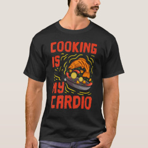 Camiseta Cozinhar de culinária Cozinha cozinheira cozinheir