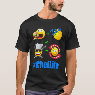 Camiseta Cozinhar de estilo de vida chef 1