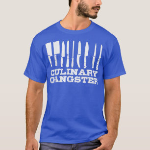 Camiseta Cozinhar de Gângster Culinário Chefs Cozinhar Aman