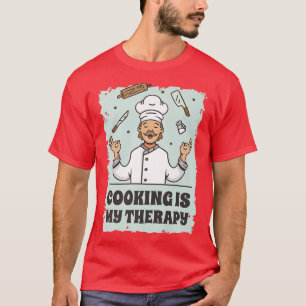 Camiseta cozinhar é minha terapia 156