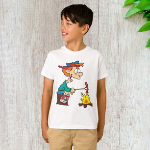 Camiseta Cozinhar Em Um Fogo