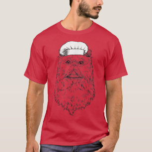 Camiseta Cozinhar Engraçado de Chef de cozinha de Gato Pers