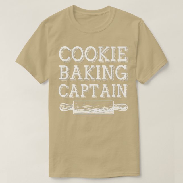 Camiseta Cozinhar Fazendo Capitão Cozinhar Engraçado (Frente do Design)
