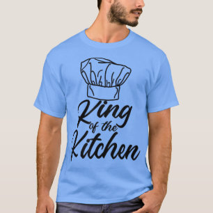 Camiseta Cozinhar, Homens, Rei Da Cozinha, Engraçado, Culin