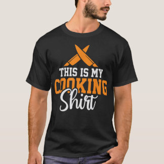 Camiseta Cozinhar Lover Engraçado Citação Chef Ditos Humor