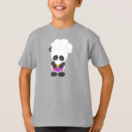 Camiseta Cozinhar Panda, Panda Baking, Panda Com Pizza, Apr