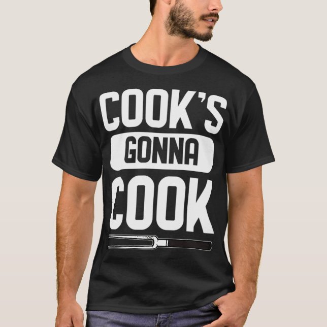 Camiseta Cozinhar para o bolo espacial (Frente)