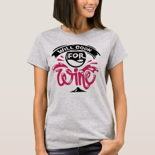 Camiseta Cozinhar Pelo Vinho