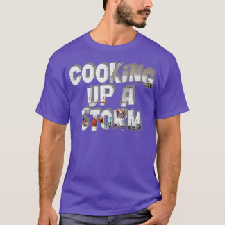 Camiseta Cozinhar por uma tempestade