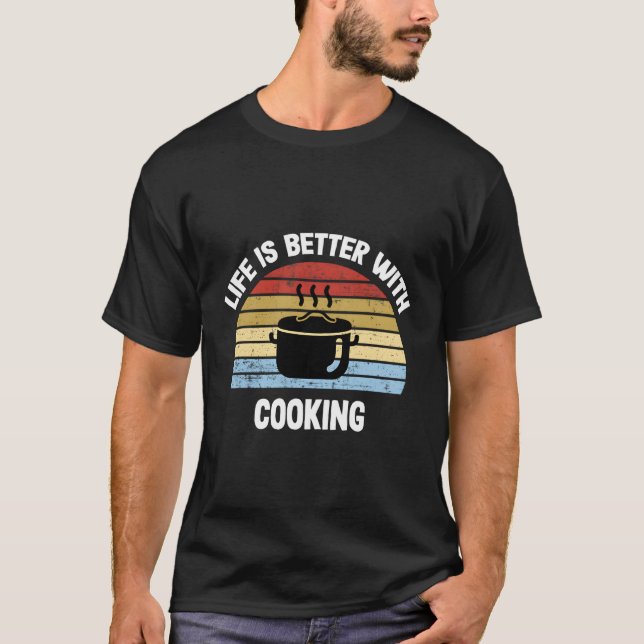 Camiseta Cozinhar Retroativo (Frente)