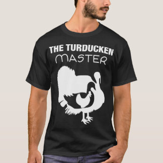 Camiseta Cozinhar Turducken Master Graphic de Ação de Graça