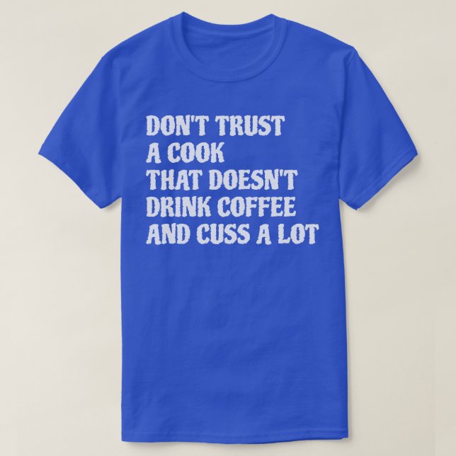 Camiseta Cozinhe Esse Café Bebida Um Lote 1 (Frente do Design)