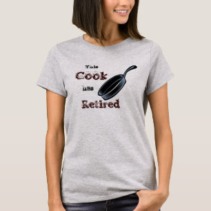 Camiseta Cozinheiro aposentado