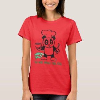 Camiseta Cozinheiro chefe da panda