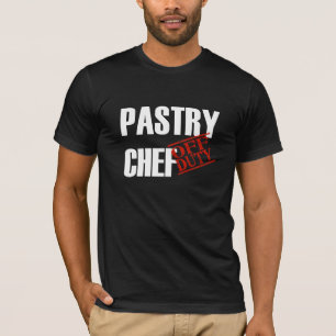 Camiseta Cozinheiro chefe de pastelaria FORA DE SERVIÇO