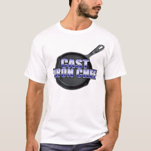 Camiseta Cozinheiro chefe do ferro fundido