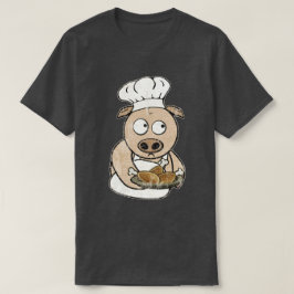 Camiseta Cozinheiro chefe do porco
