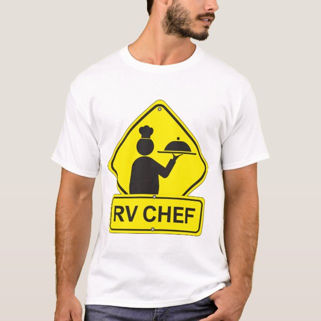 Camiseta Cozinheiro chefe do rv (Frente)