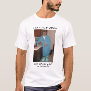 Camiseta Cozinheiro chefe engraçado de chefkeem.com