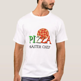 Camiseta Cozinheiro chefe mestre da pizza