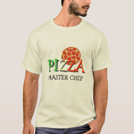 Camiseta Cozinheiro chefe mestre da pizza