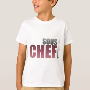 Camiseta Cozinheiro chefe vermelho de Sous