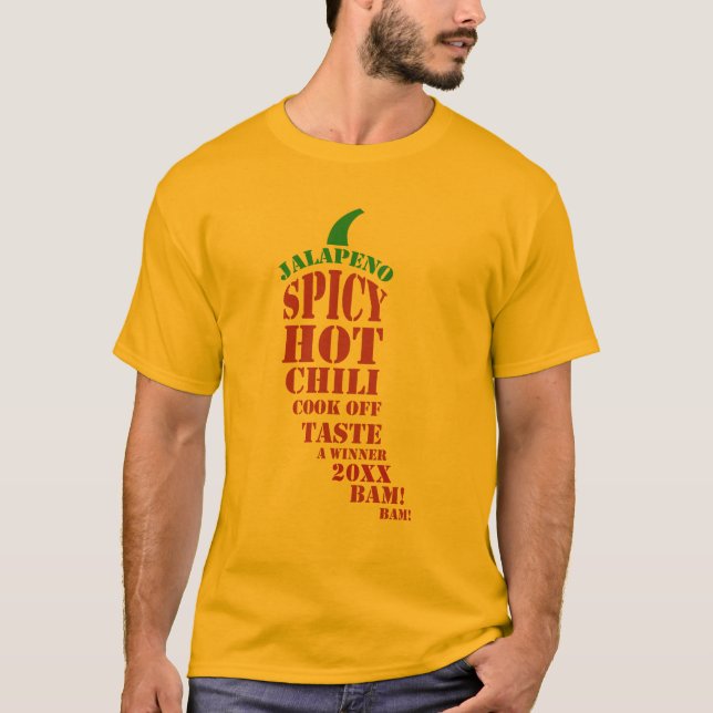 Camiseta Cozinheiro do pimentão fora da competição (Frente)