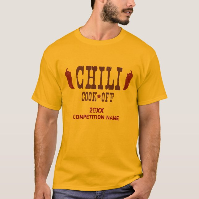 Camiseta Cozinheiro do pimentão fora da competição (Frente)