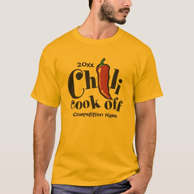 Camiseta Cozinheiro do pimentão fora da competição (Frente)