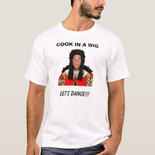 CAMISETA COZINHEIRO EM UMA PERUCA