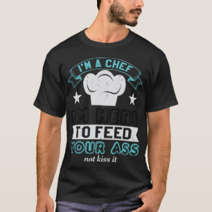 Camiseta Cozinheiro engraçado para a construção de aniversá