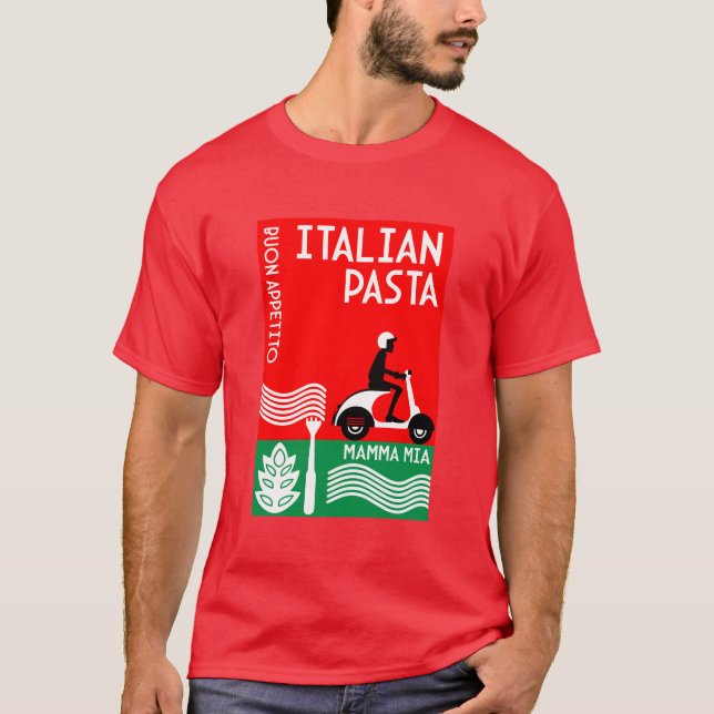 Camiseta Cozinheiro Italiano (Frente)