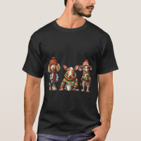 Cozy Canines Sipando Calor de Natal" Tee