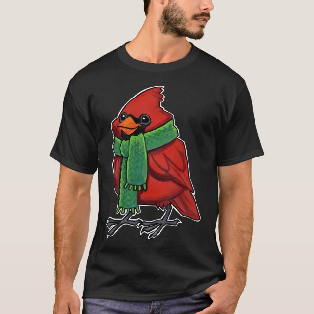 Camiseta Cozy Cardinal (Frente)