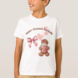 Camiseta Cozy Christmas Gingerbread Coquette Sweet