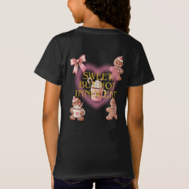 Camiseta Cozy Christmas Gingerbread Coquette Sweet