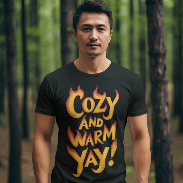 Camiseta Cozy E Warm Yay! (Criador carregado)
