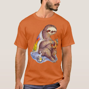 Camiseta Cozy Sloth em Blanket