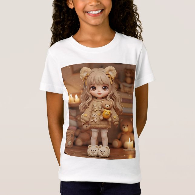 Camiseta Cozy Teddy Bear (Frente)