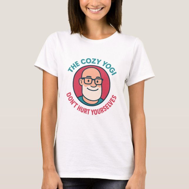 Camiseta Cozy Yogi para Mulheres (Frente)