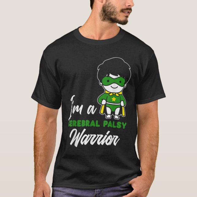 Camiseta Cp Hero Cerebral do Guerreiro Celebral Paralisia A (Frente)