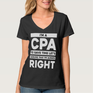 Camiseta Cpa De Contabilista Público Com Certificação Im Al