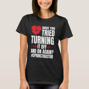 Camiseta CPR Funny Manikin CPR Pocket Mask Chaveiro CPR Ins