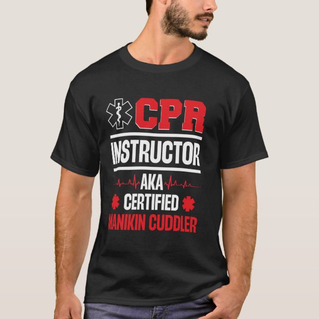 Camiseta CPR Manikin CPR Brething Barrier Pocket Mask CPR (Frente)