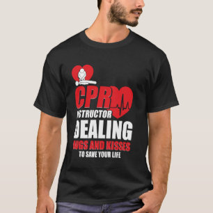Camiseta CPR Pocket Mask Manikin CPR Brething Barreira CPR