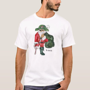 Camiseta Cptn. Kringle duro - pirata do Pólo Norte