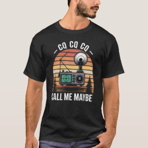 Camiseta CQ Me Chame Talvez - Rádio Amador