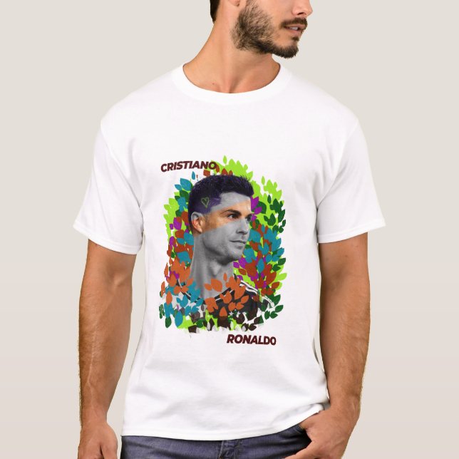 Camiseta CR7 para a vida (Frente)